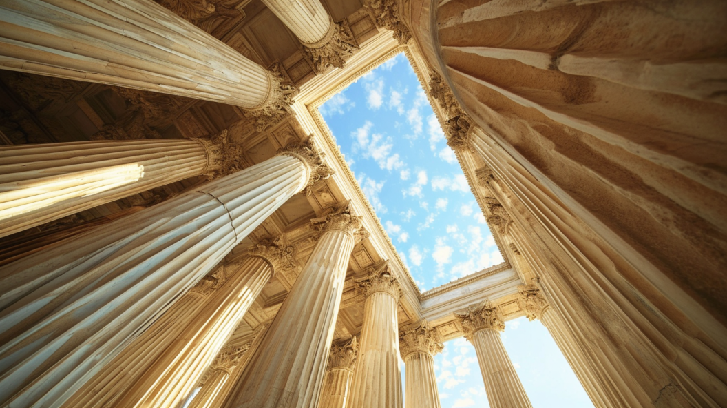 Boost your SEO with Pillar Pages Boost your SEO with Pillar Pages, an image with large pillars