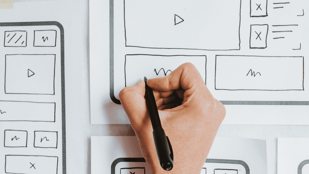 website wireframe